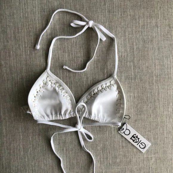 Gigi C Bikinis Olivia top (size M) NWT - Picture 6 of 8